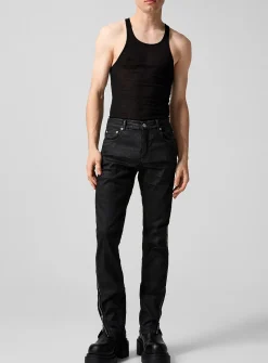 Vega side zip jeans