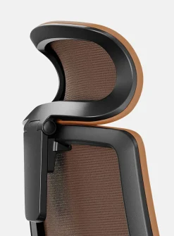 Vegan leather ergonomic Pro headrest