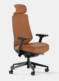 Vegan leather ergonomic Pro headrest