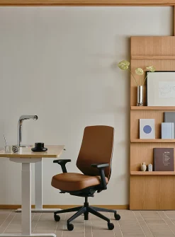 Vegan leather ergonomic Pro chair