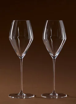 Veloce white wine glasses