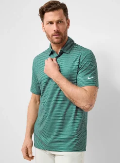 Velocity floral cool-feel golf polo