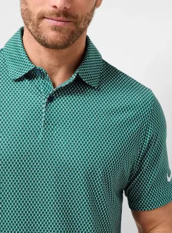 Velocity floral cool-feel golf polo