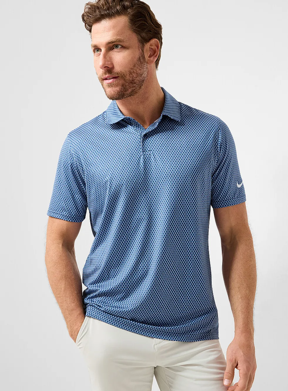 Velocity floral cool-feel golf polo