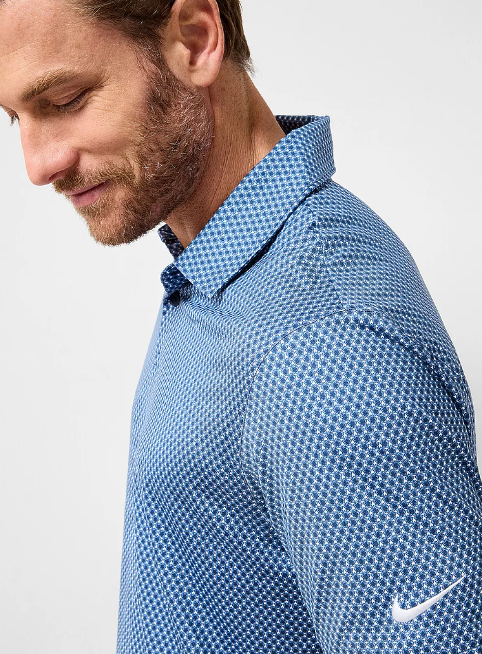 Velocity floral cool-feel golf polo