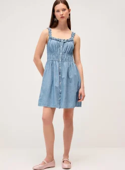 Vera ruched minidress