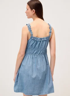 Vera ruched minidress