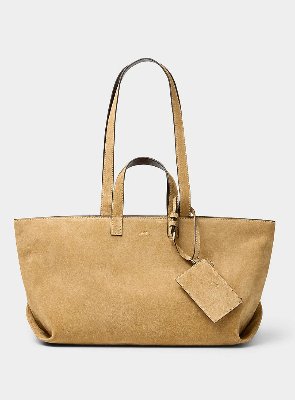 Vera sable suede tote bag