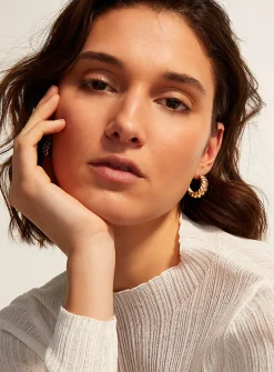 Vermeil gold Laëtitia earrings