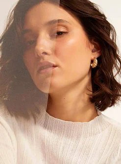 Vermeil gold Laëtitia earrings
