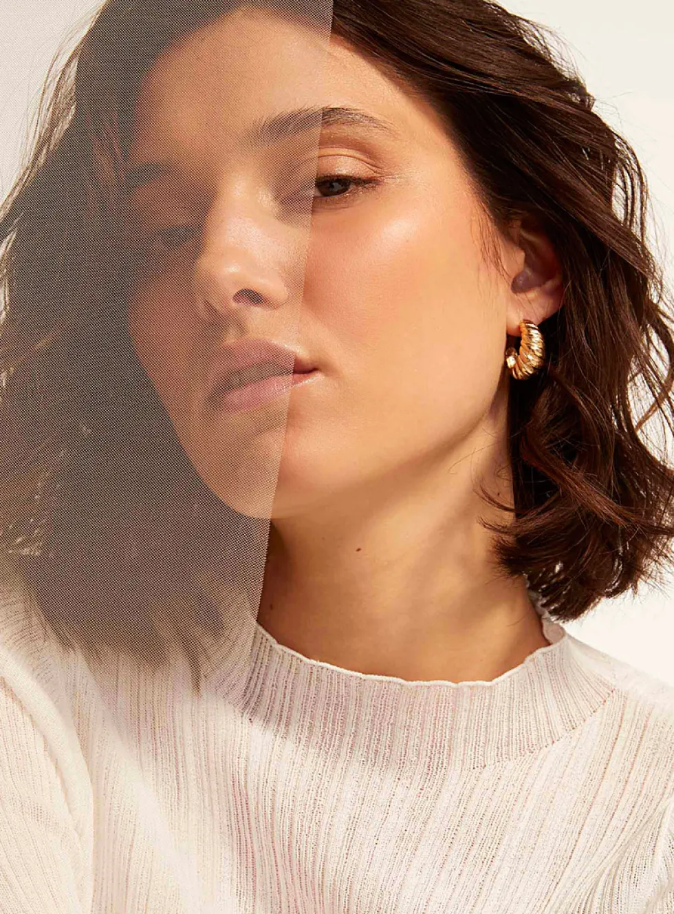 Vermeil gold Laëtitia earrings
