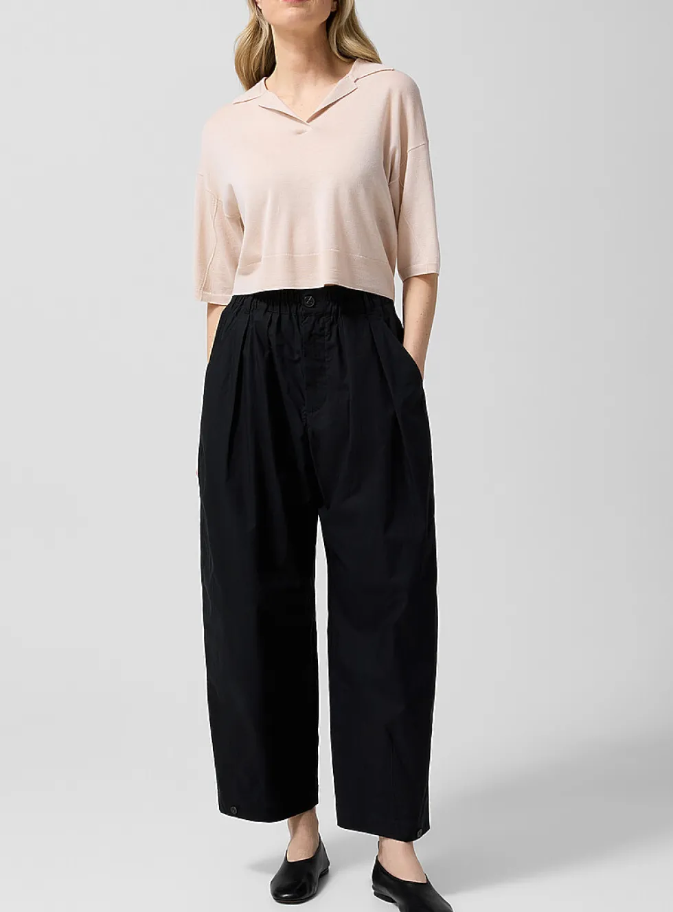 Vernon poplin pant