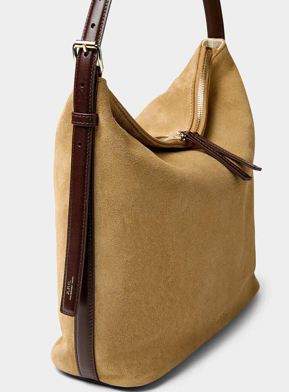 Versa sand hobo bag