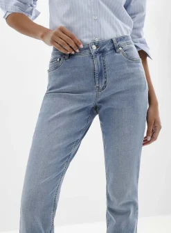 Very stretchy faded jean