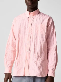 Veterano crinkled loose-fit shirt