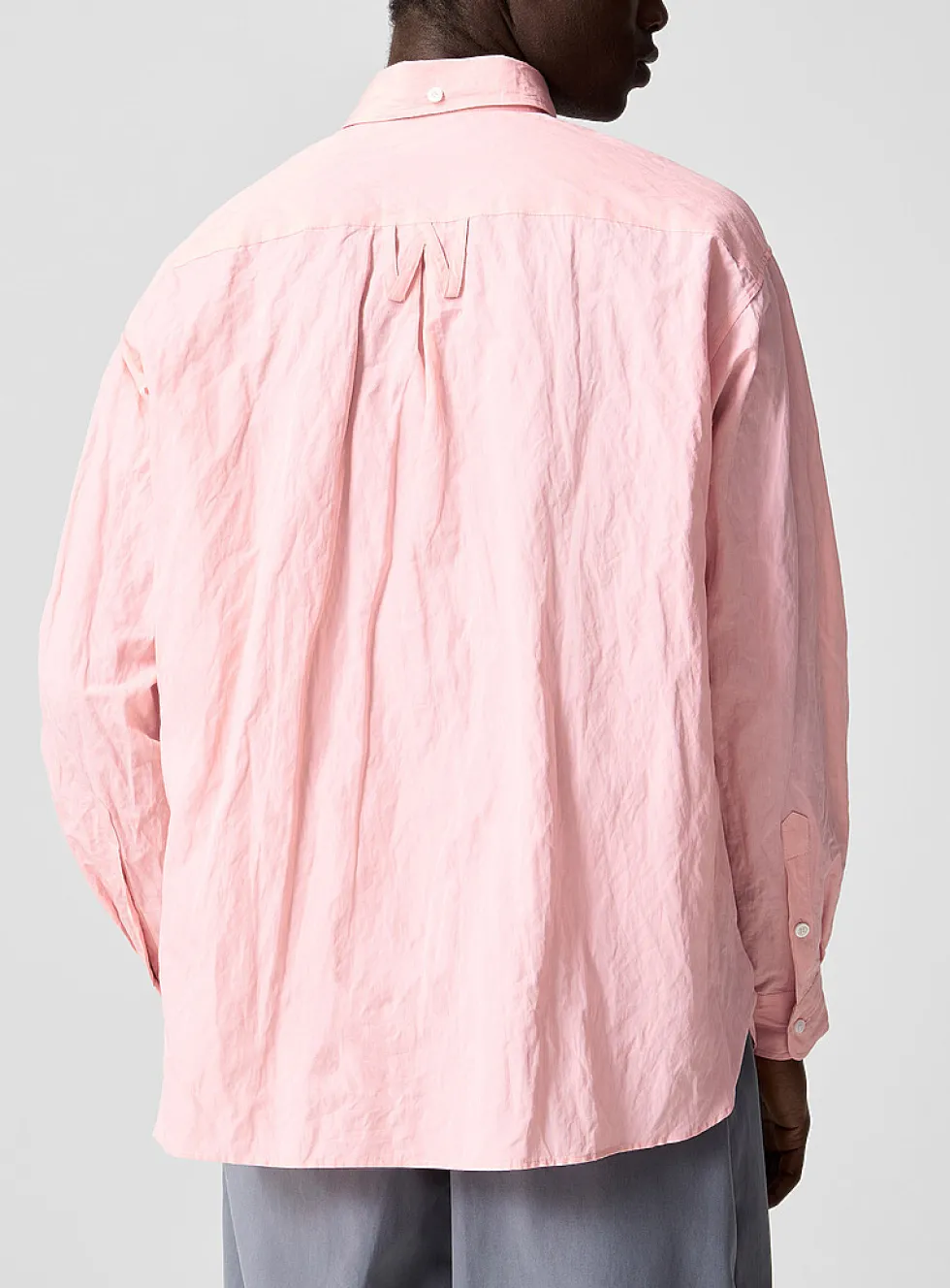 Veterano crinkled loose-fit shirt