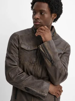 Vintage leather jacket