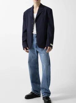 Virgin wool Canevas jacket