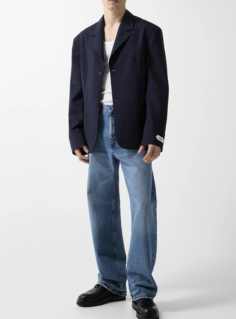 Virgin wool Canevas jacket