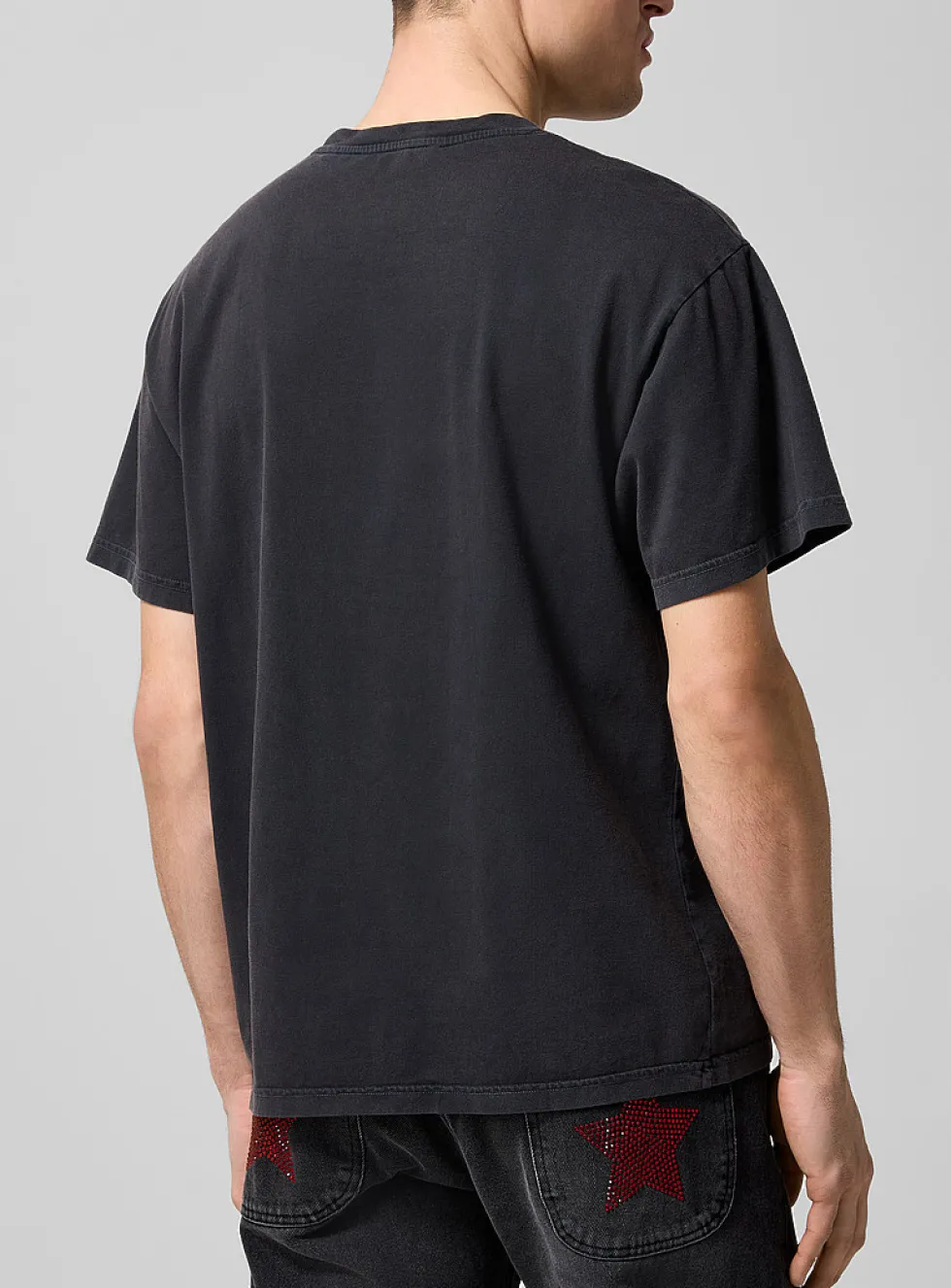 Vélo Valentine embroidered faded T-shirt
