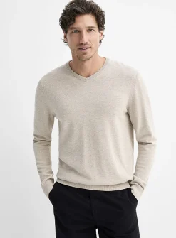 V-neck sweater
