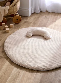 Waffle play mat and cushion duo