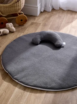 Waffle play mat and cushion duo