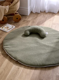 Waffle play mat and cushion duo