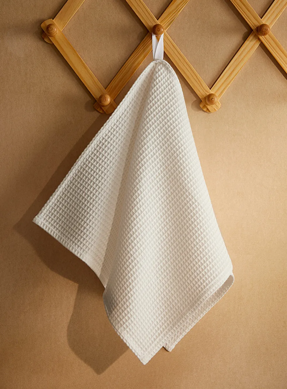 Waffled hand towels