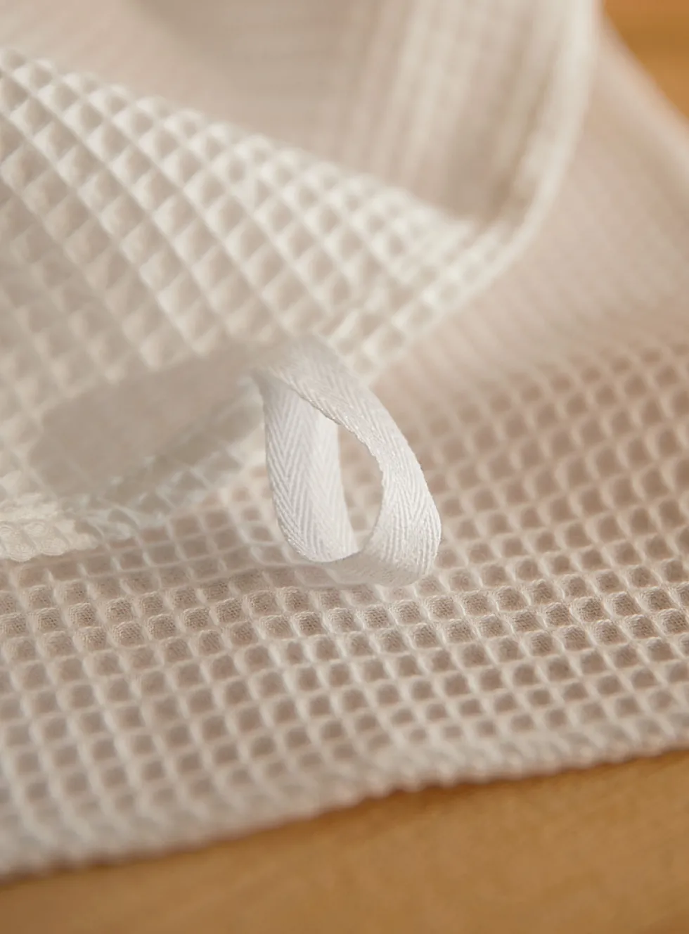 Waffled hand towels