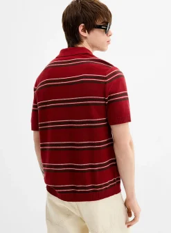 Walker striped polo