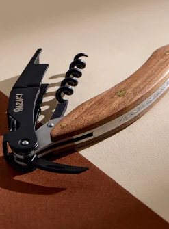 Walnut bottle opener