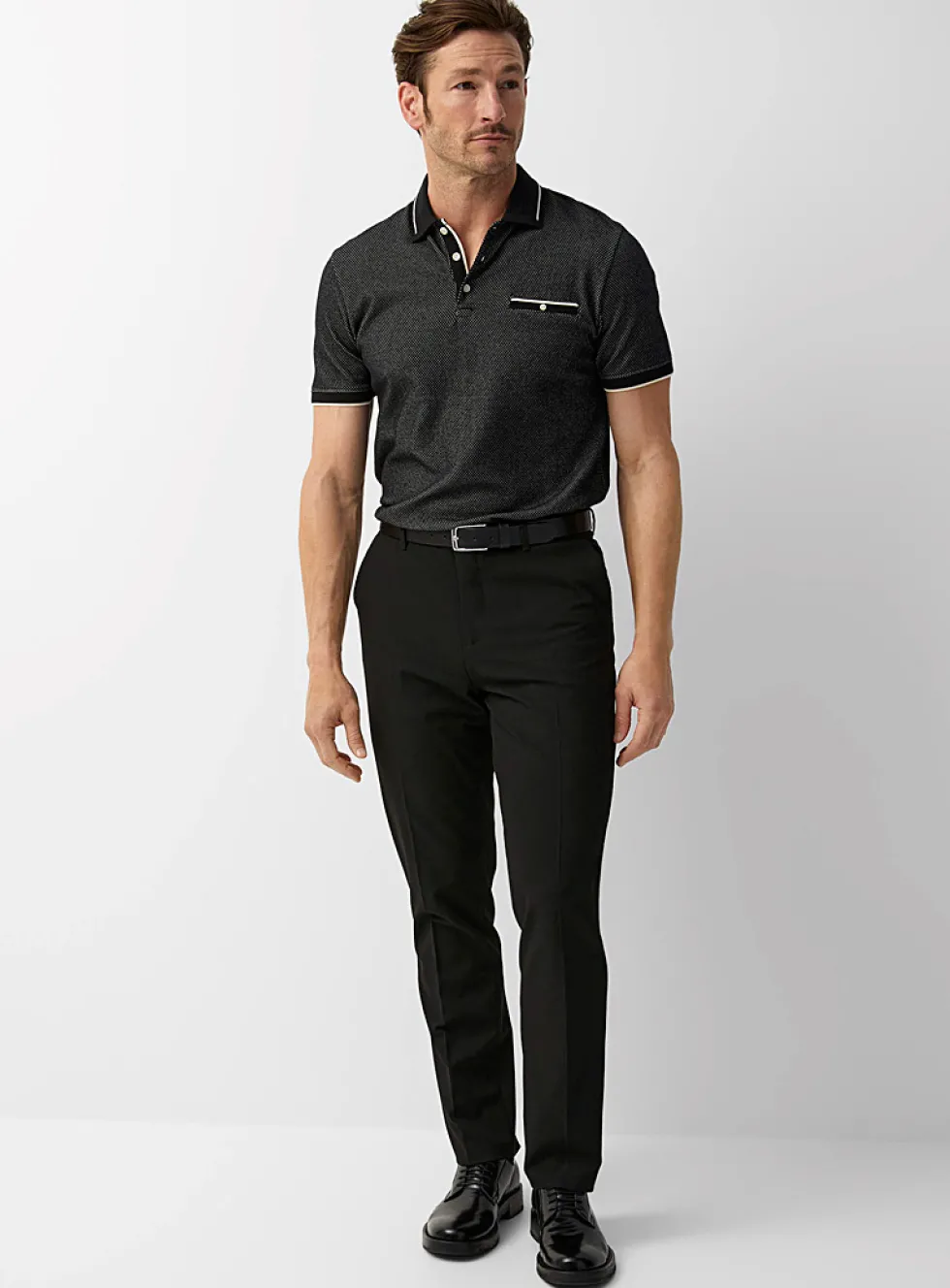 Washable monochrome pant
