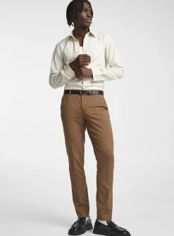 Washable solid twill pant