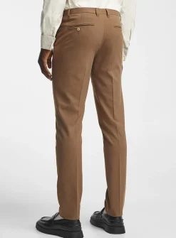 Washable solid twill pant