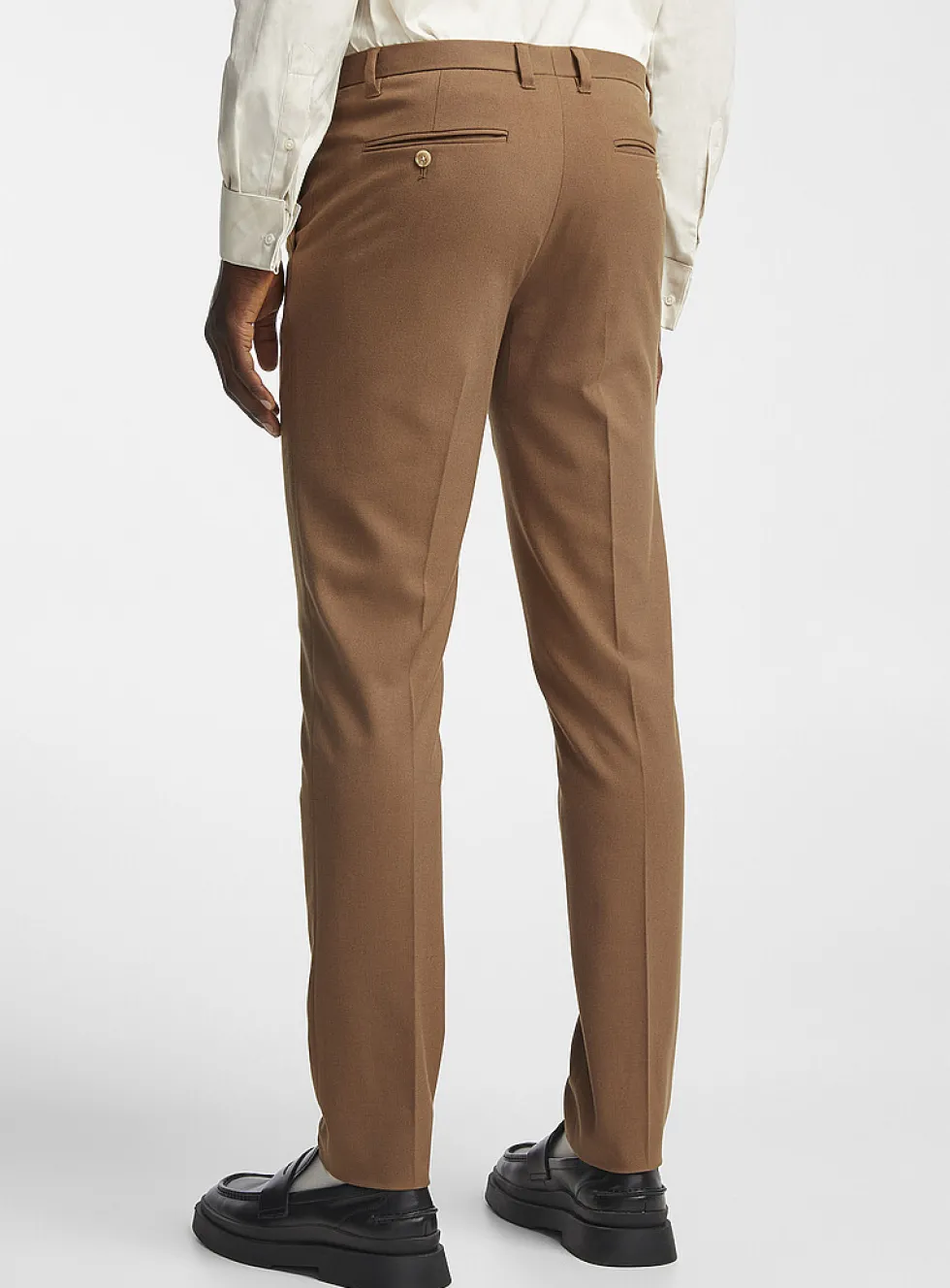 Washable solid twill pant