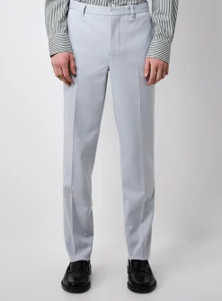 Washable solid twill pant