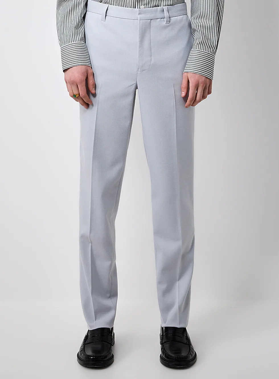 Washable solid twill pant
