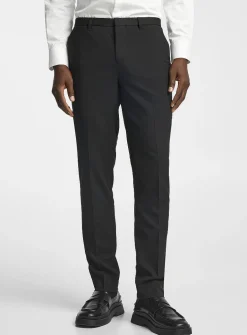 Washable solid twill pant