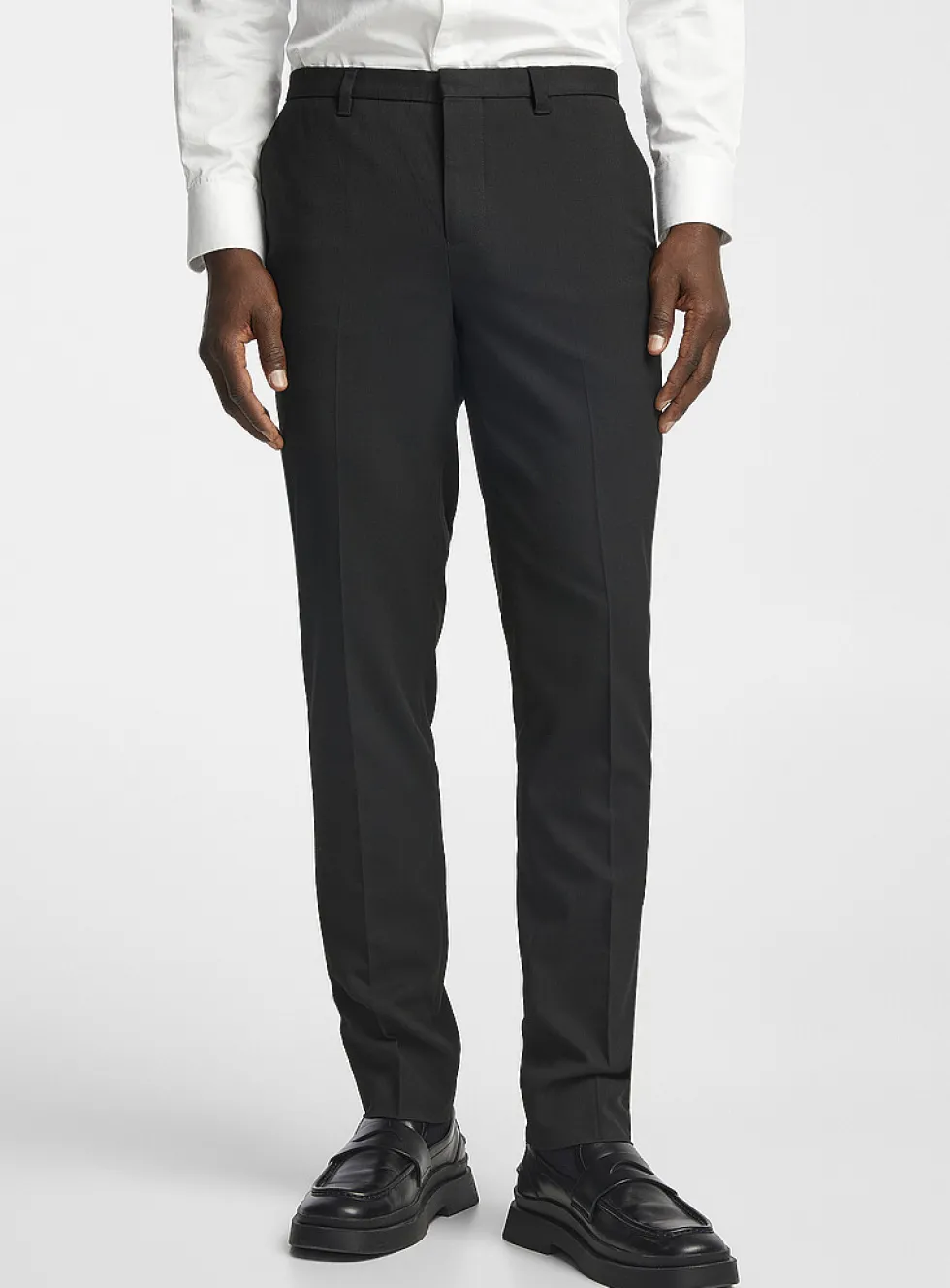 Washable solid twill pant