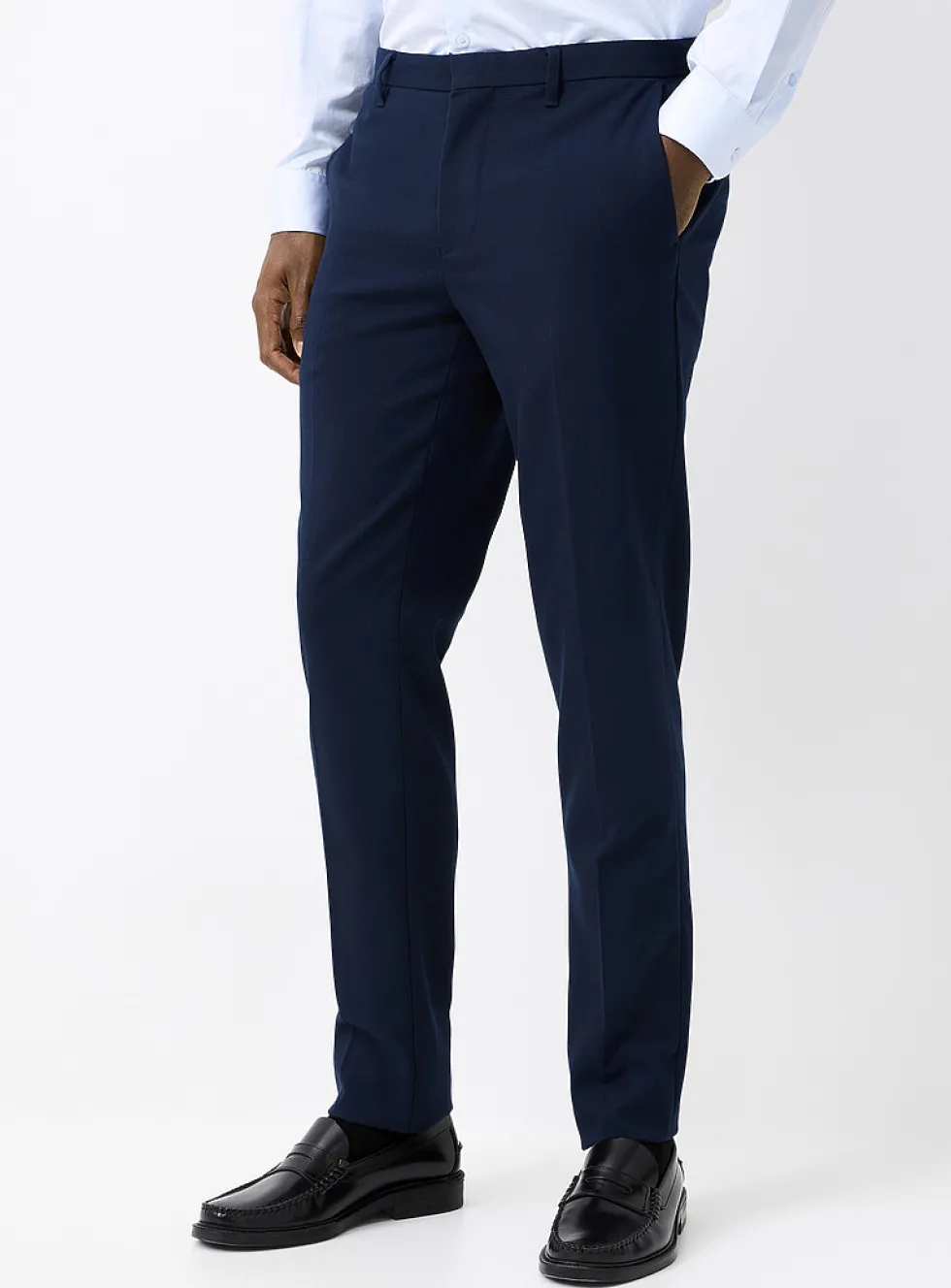 Washable solid twill pant