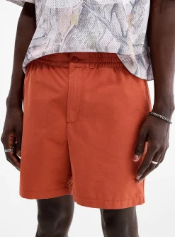 Washed recycled cotton deck short