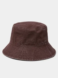 Washed solid bucket hat