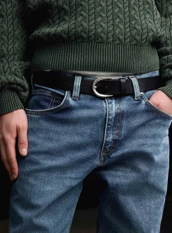 Washed work jean