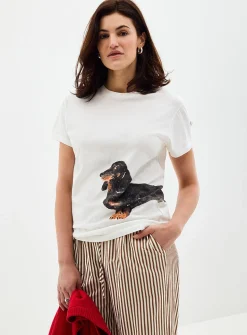 Watercolour dachshund T-shirt