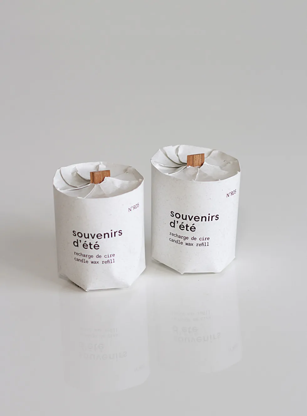 Wax refills for cement jar