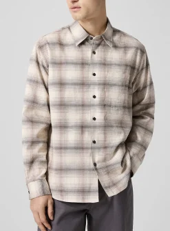 Weekend checked flannel shirt