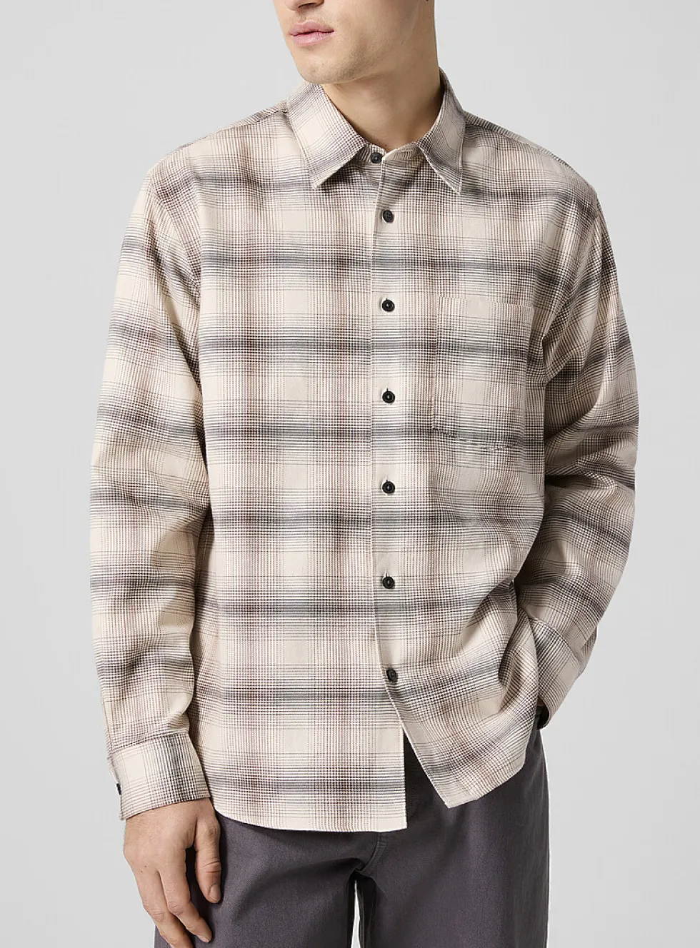 Weekend checked flannel shirt