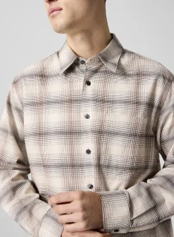 Weekend checked flannel shirt