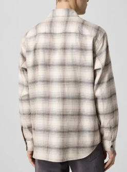 Weekend checked flannel shirt